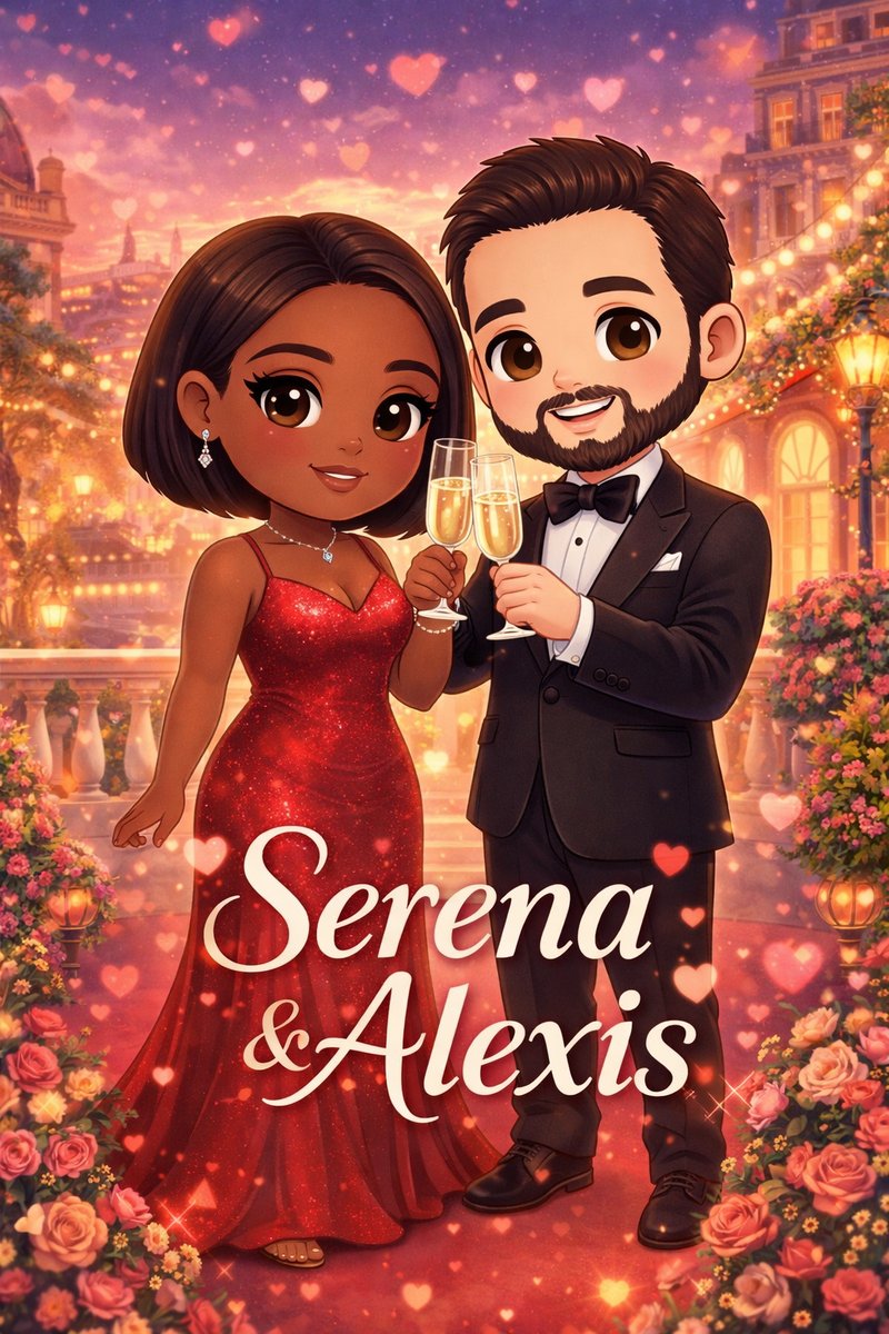 Serena, Alexis, and the Red Thread