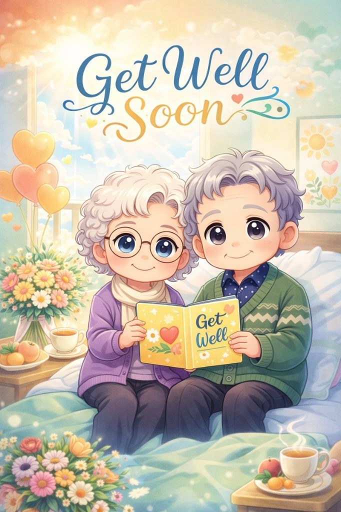 Get Well Soon storybook cover