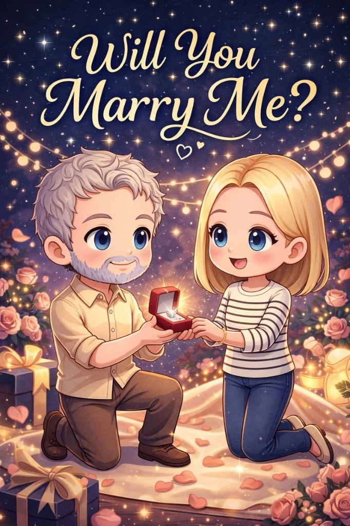 Will You Marry Me? storybook cover